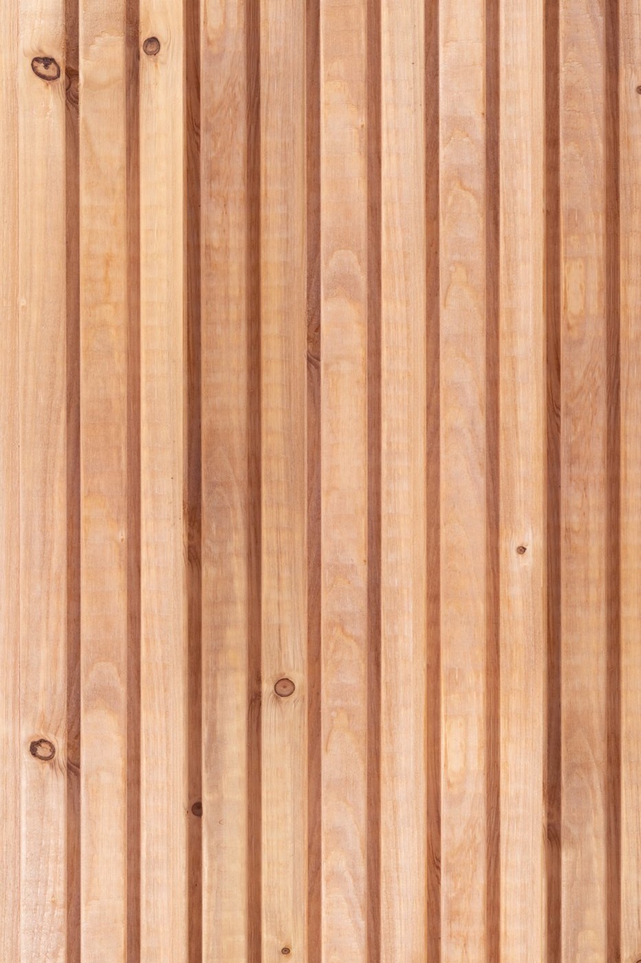 Spruce wood W profile